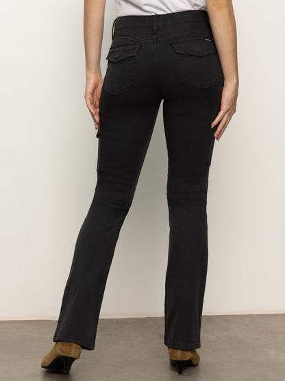 Sculpted Hayden Bootcut Standard Rise Pant Black | Sanctuary Clothing
