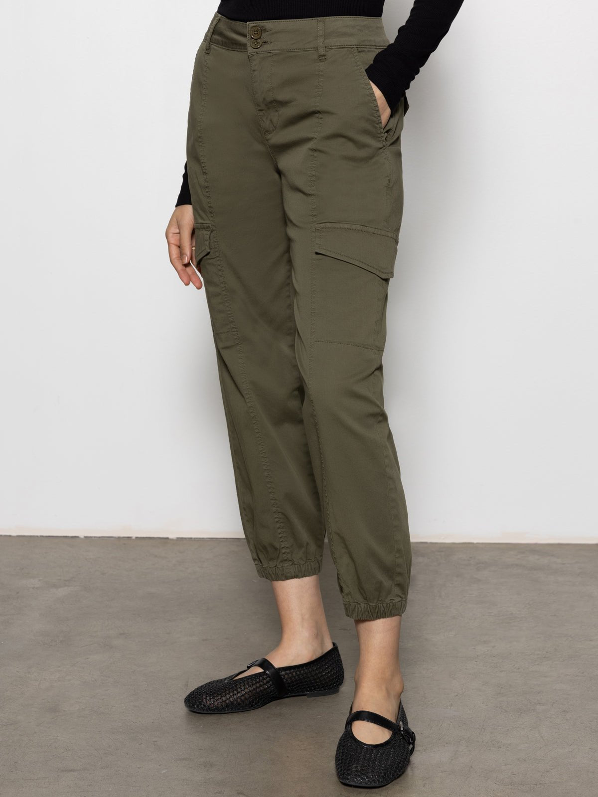 REBEL PANT HIKER GREEN | Sanctuary Clothing