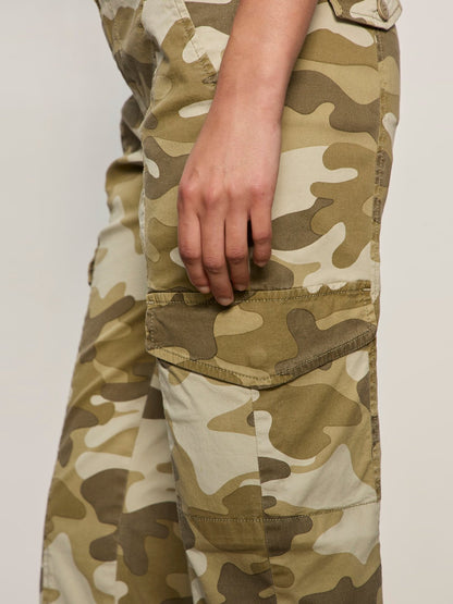 Rebel Straight Crop Pant Canyon Camo | Sanctuary Clothing