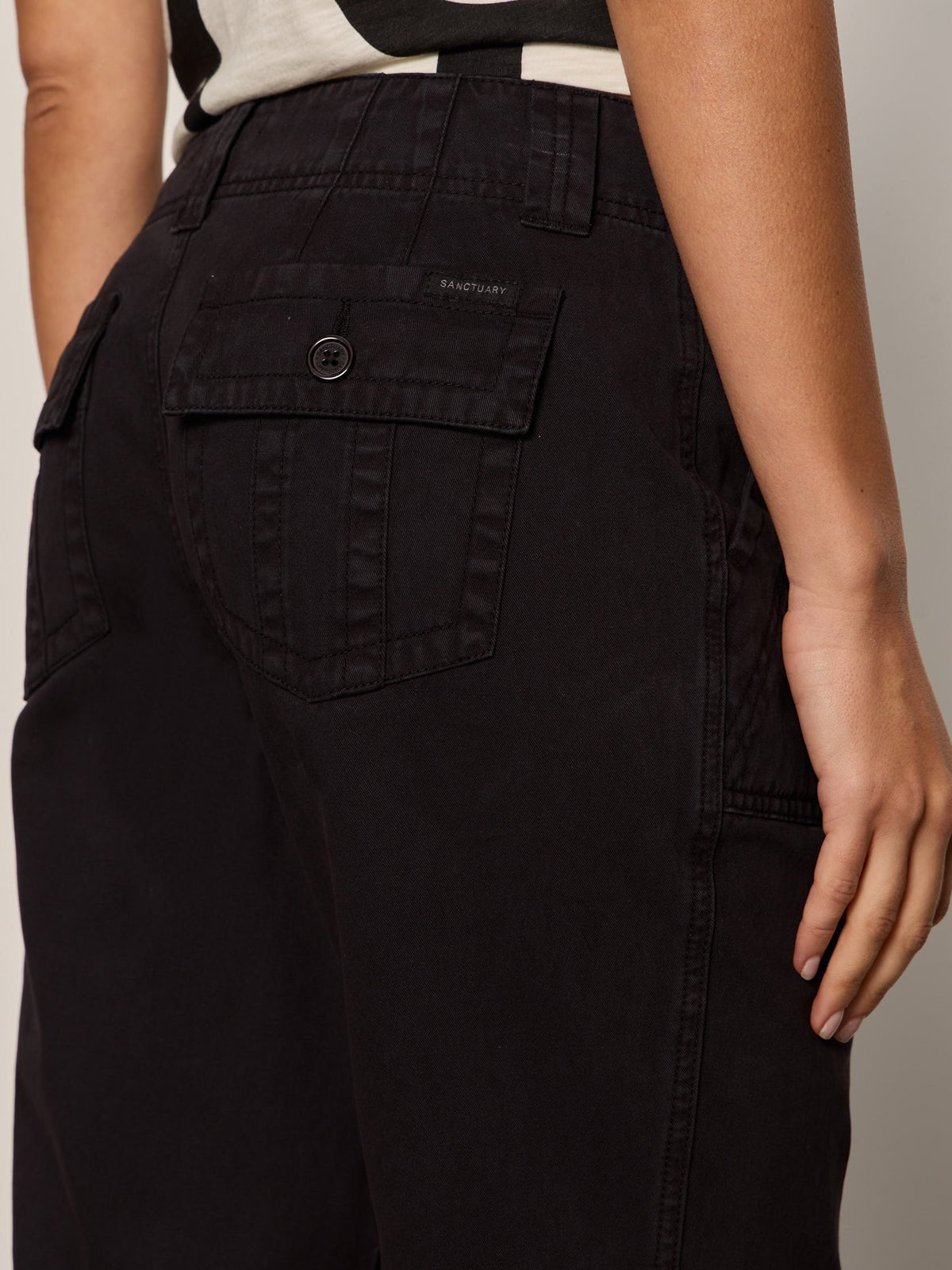 REISSUE PEACE PANT BLACK | Sanctuary Clothing