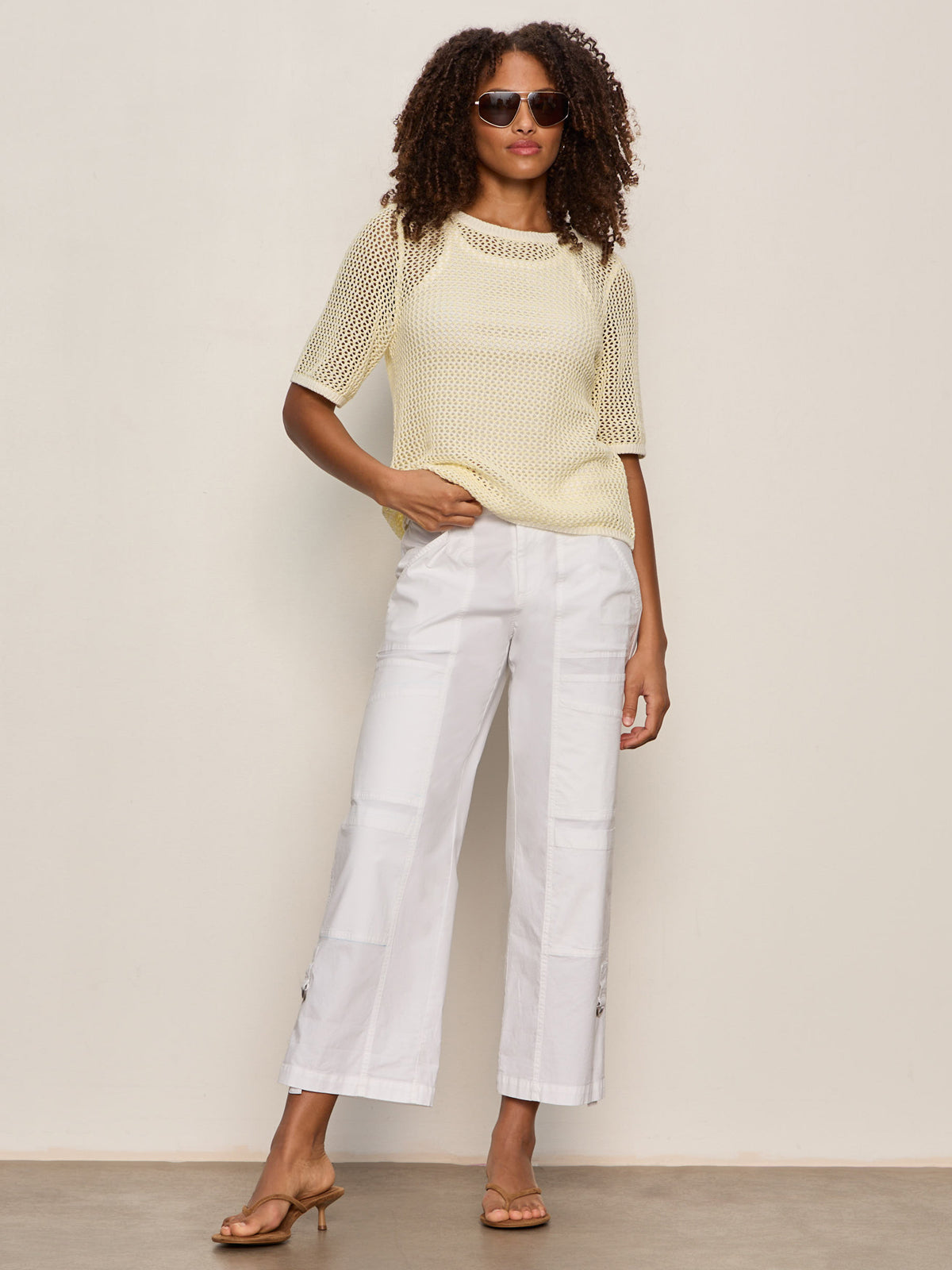 Angels Cargo Pant White | Sanctuary Clothing
