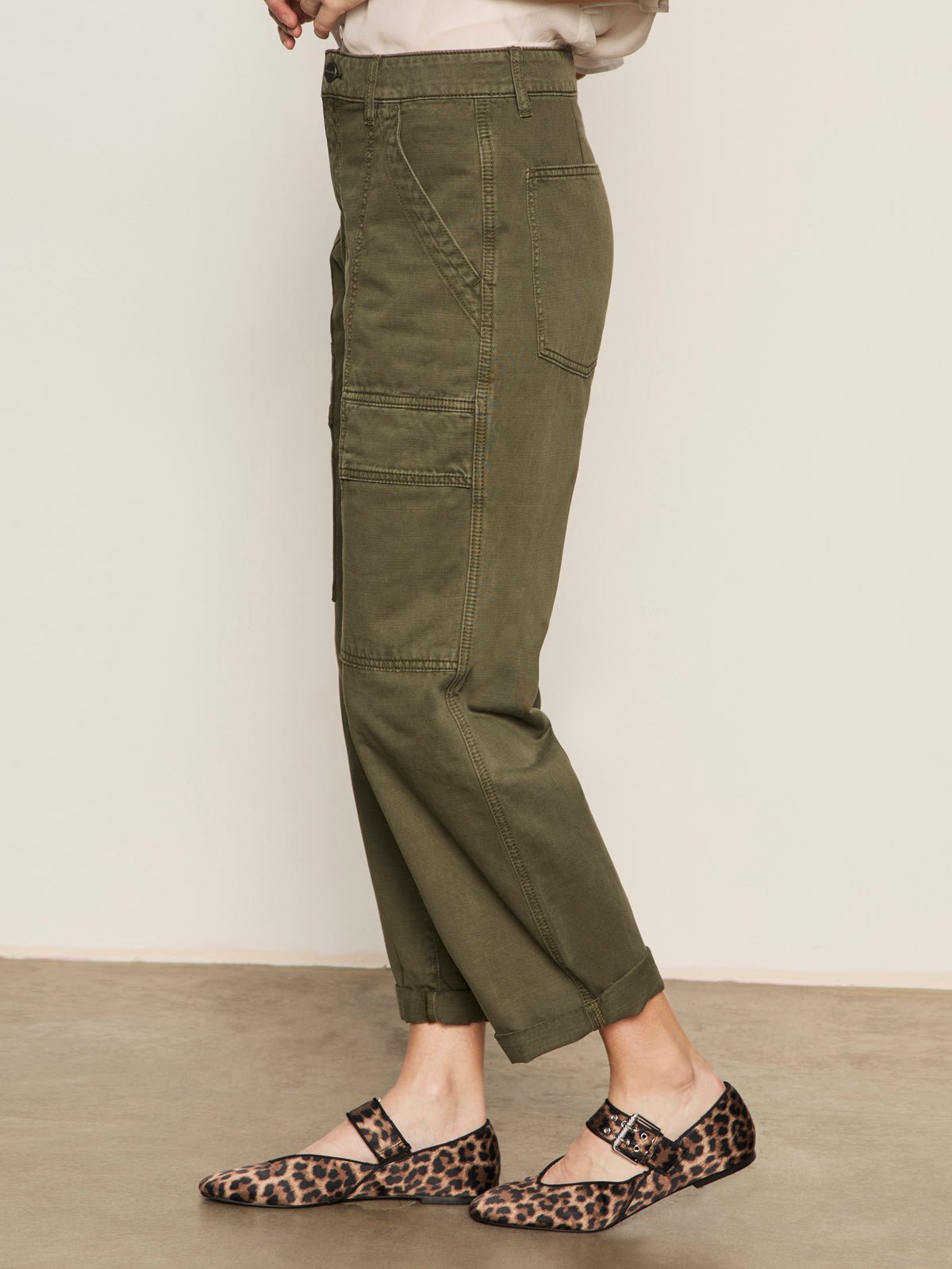 Boyfriend Utility Pant Kalamata | Sanctuary Clothing