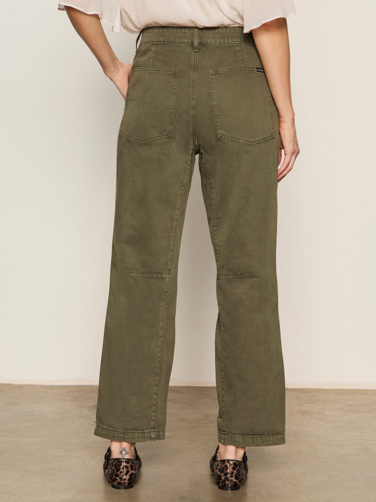 Boyfriend Utility Pant Kalamata | Sanctuary Clothing
