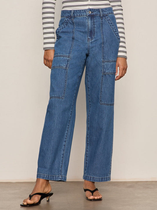 Boyfriend Utility Jean High Noon | Sanctuary Clothing