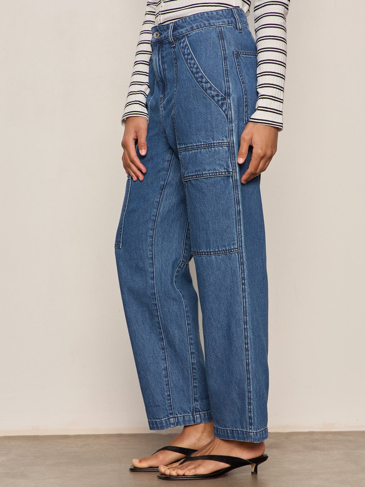 Boyfriend Utility Jean High Noon | Sanctuary Clothing
