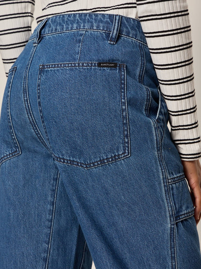 Boyfriend Utility Jean High Noon | Sanctuary Clothing