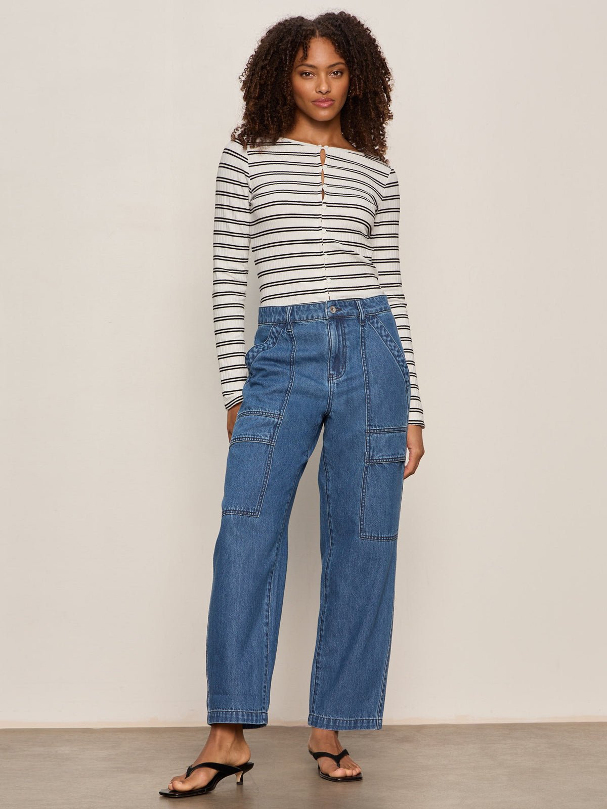 Boyfriend Utility Jean High Noon | Sanctuary Clothing