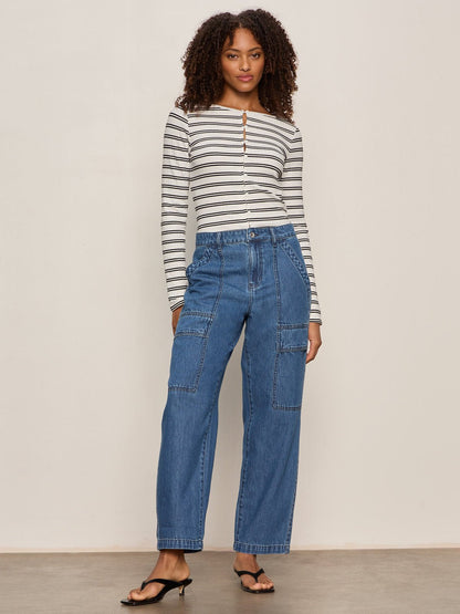 Boyfriend Utility Jean High Noon | Sanctuary Clothing