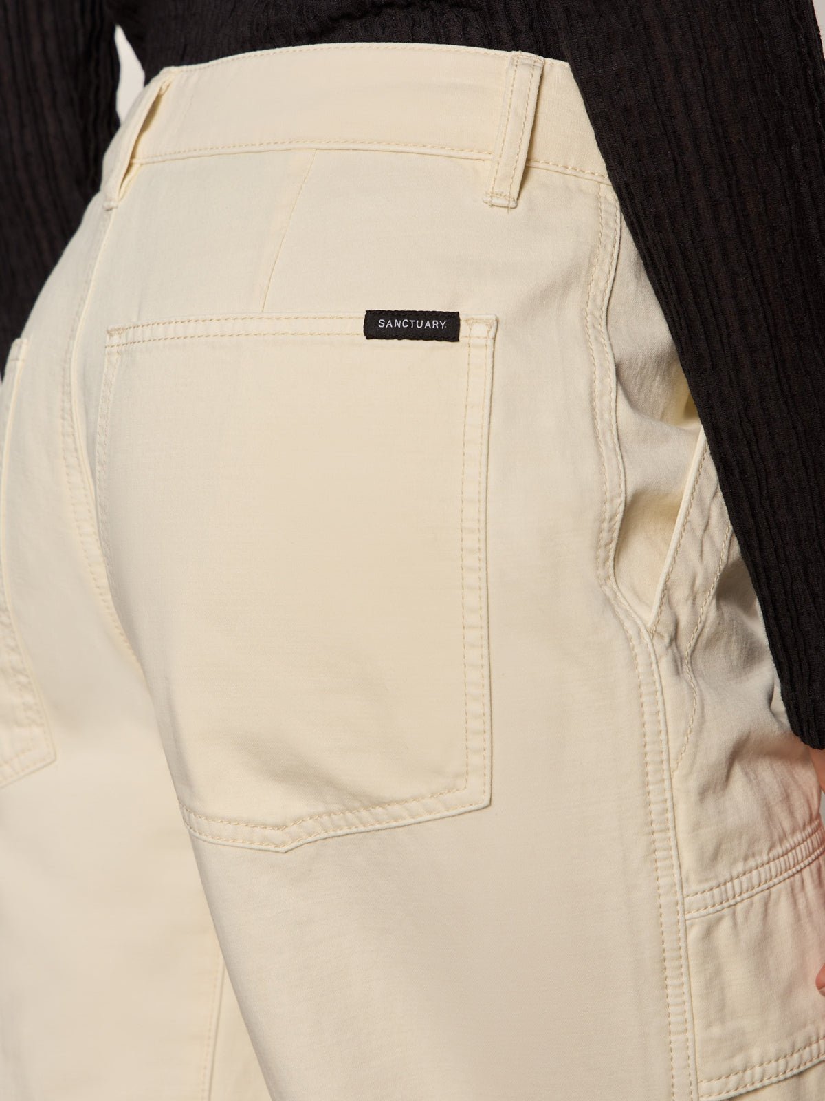Boyfriend Utility Pant Collagen | Sanctuary Clothing