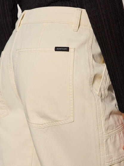 Boyfriend Utility Pant Collagen | Sanctuary Clothing