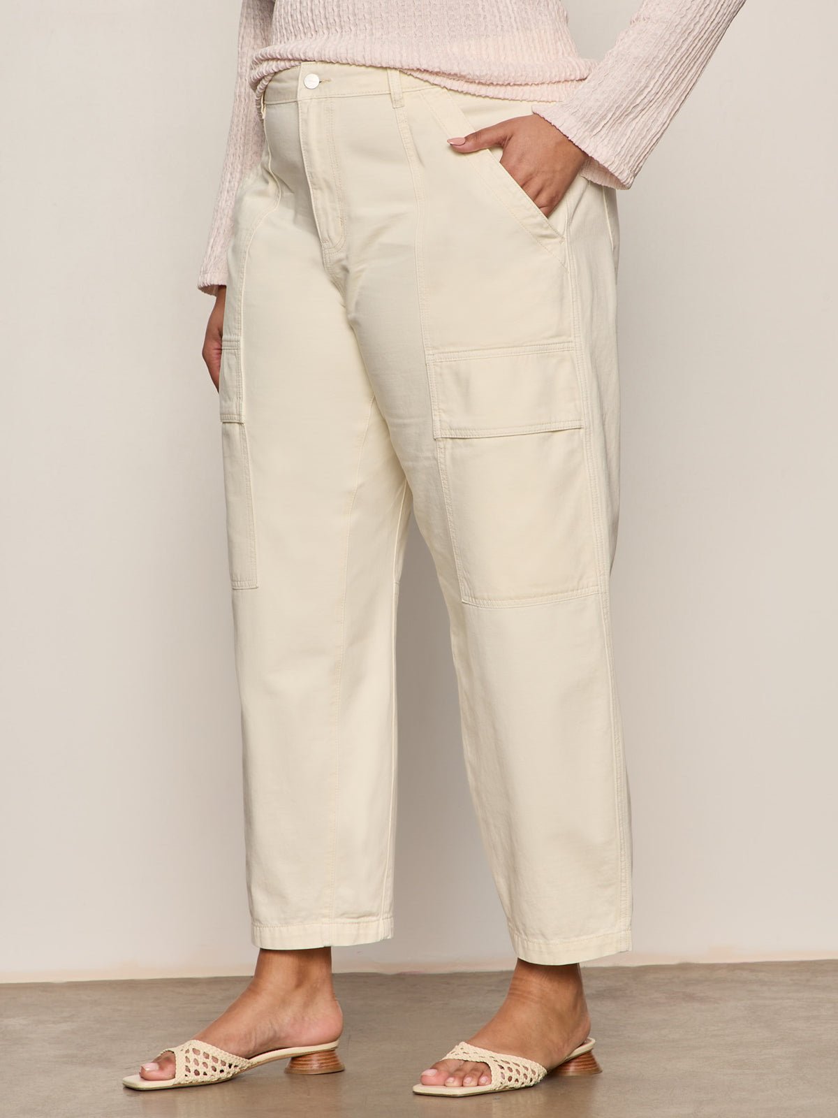 Boyfriend Utility Pant Collagen Extended Sizing | Sanctuary Clothing