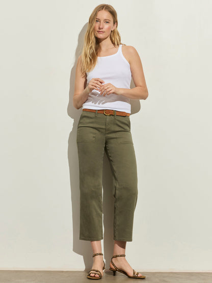 FOUNDRY PANT VINTAGE OLIVE | Sanctuary Clothing