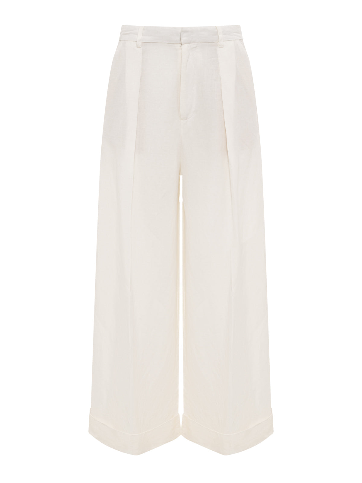 TERRACE LINEN PANT CHALK | Sanctuary Clothing