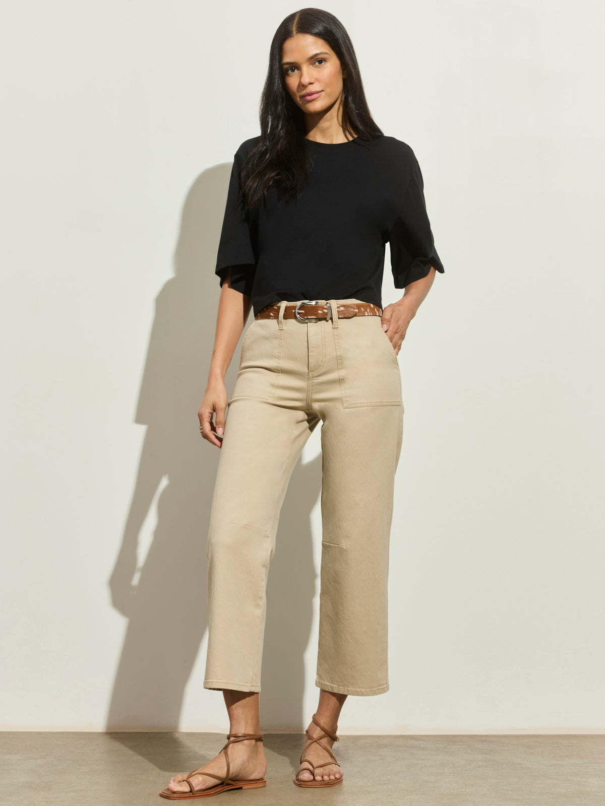 FOUNDRY PANT KHAKI | Sanctuary Clothing