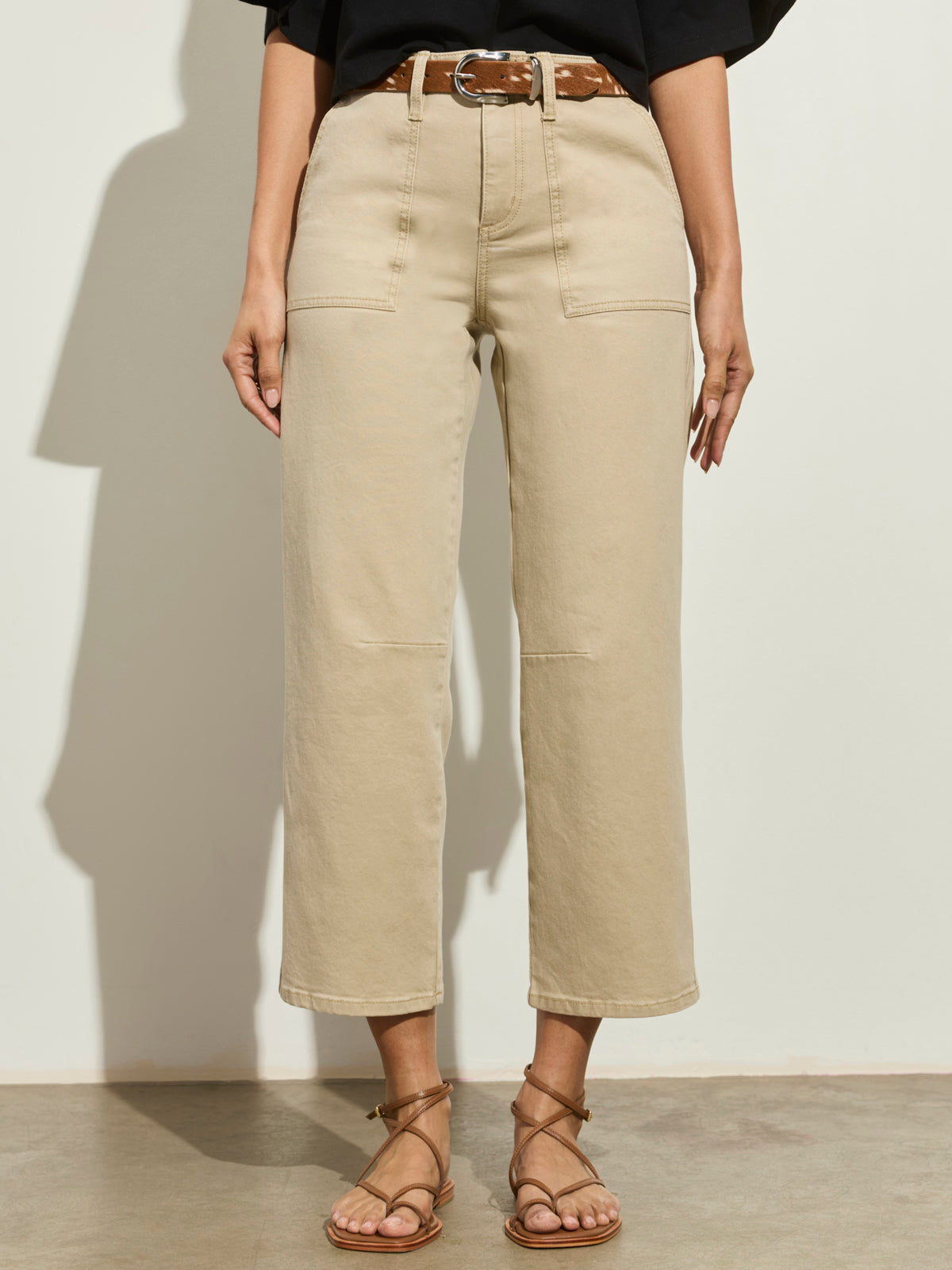 FOUNDRY PANT KHAKI | Sanctuary Clothing