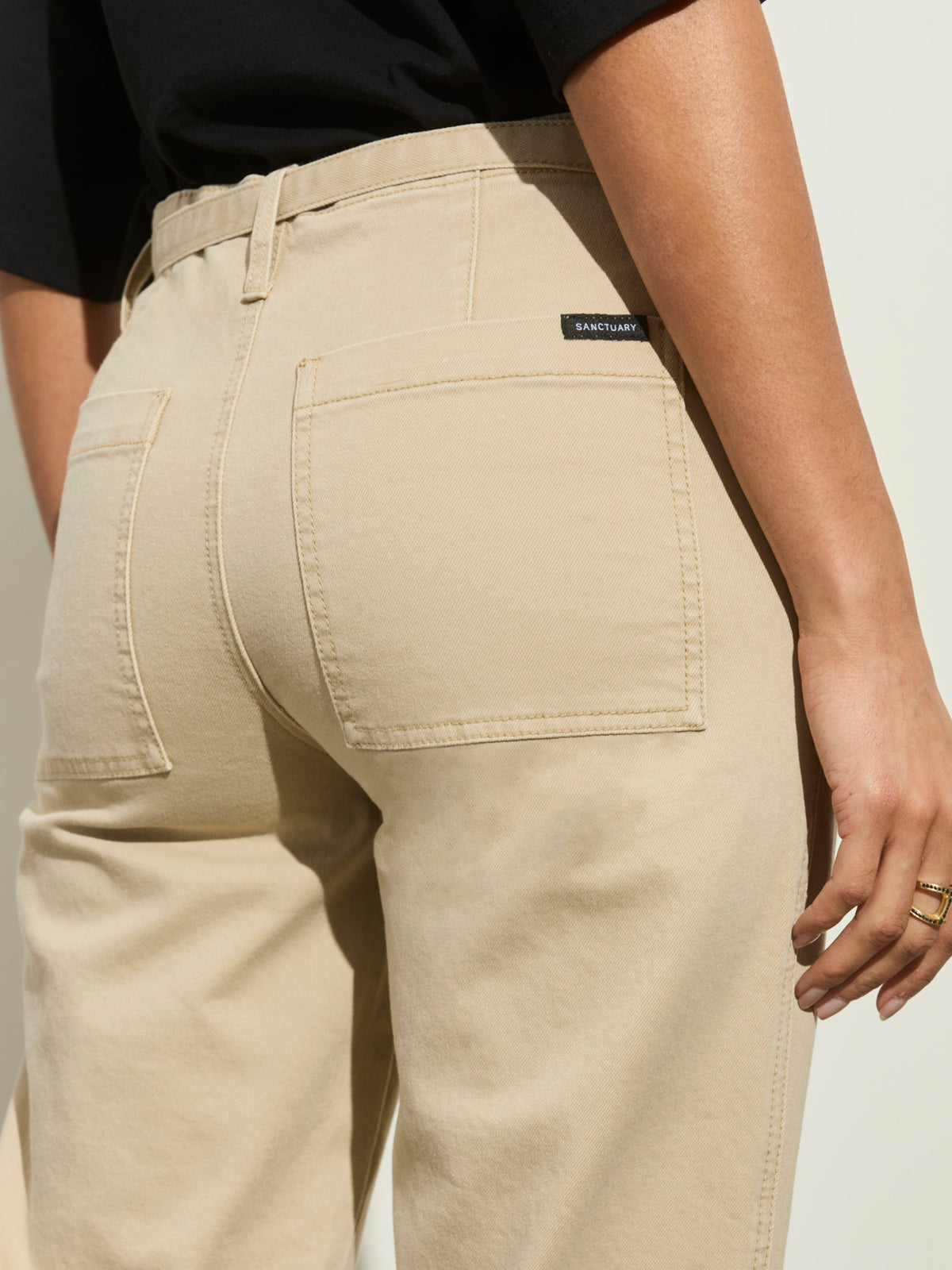 FOUNDRY PANT KHAKI | Sanctuary Clothing