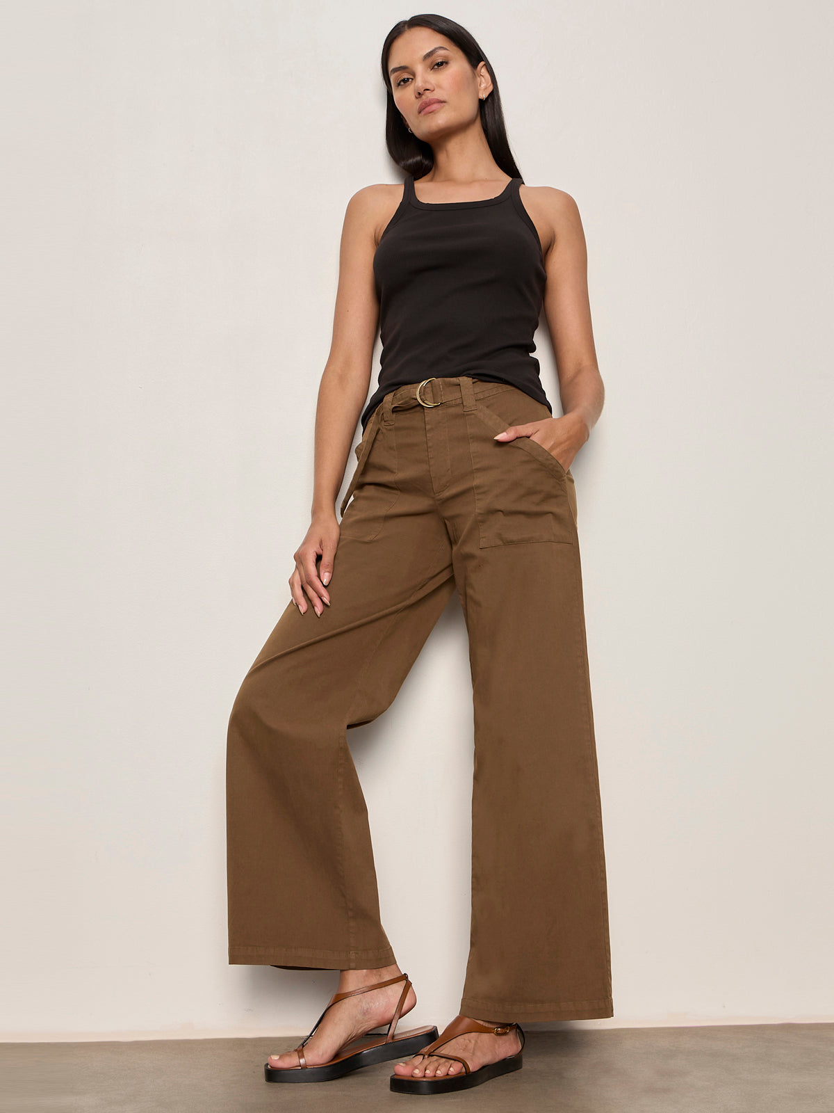 SOFT POLISHED WIDE LEG TIMBER | Sanctuary Clothing