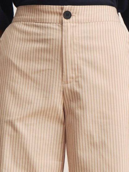ELOISE STRIPE TROUSER DARK OPAL PINSTRIPE | Sanctuary Clothing