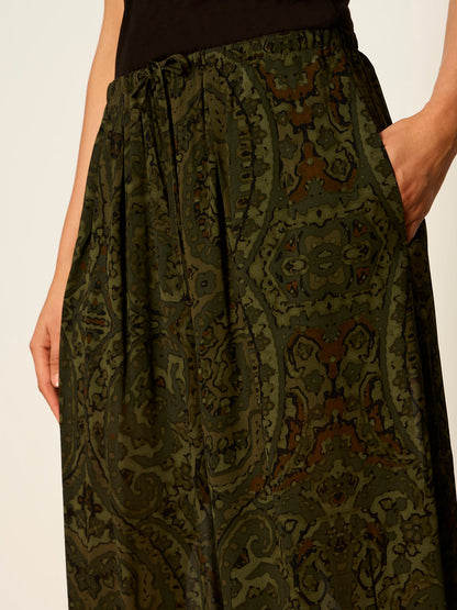 THE MOMENT VOLUME PANT MIDNIGHT MOSS | Sanctuary Clothing