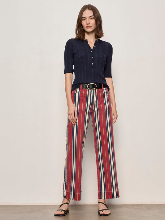 Mariner Jean Verry Berry Stripe | Sanctuary Clothing