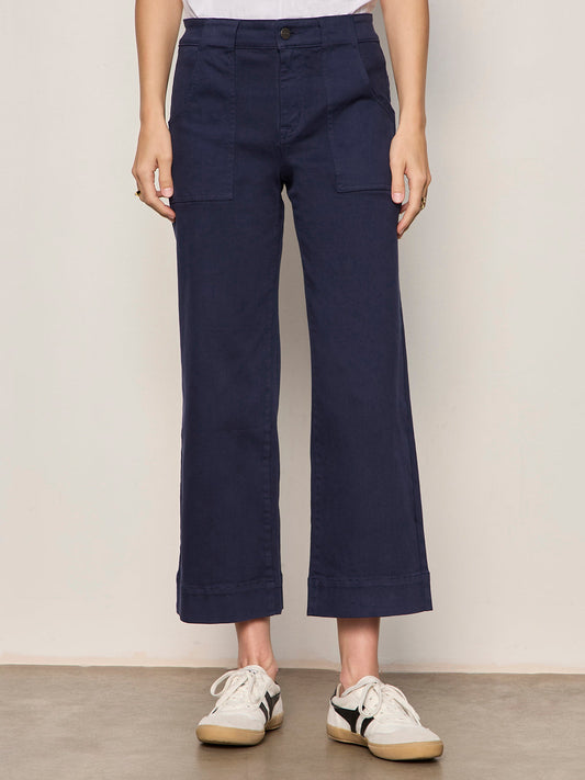 INSIDER CROP NAVY BLAZER | Sanctuary Clothing