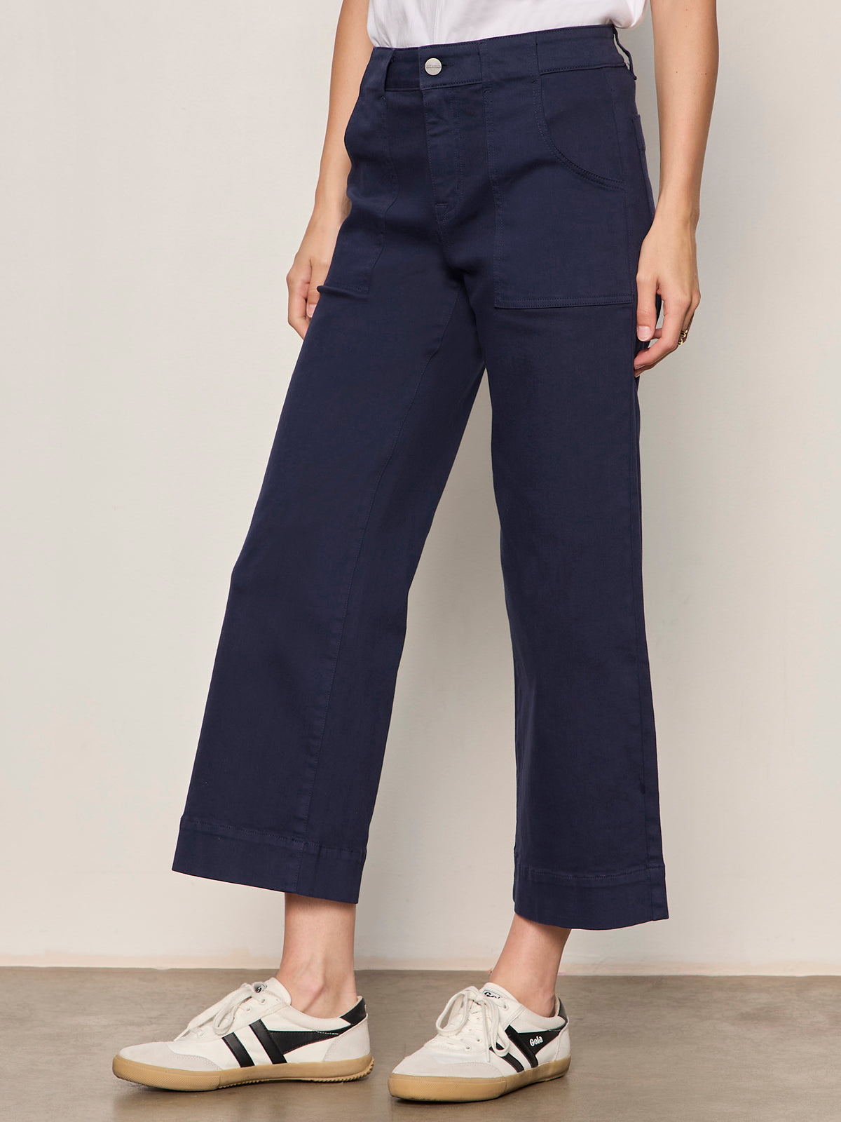 INSIDER CROP NAVY BLAZER | Sanctuary Clothing