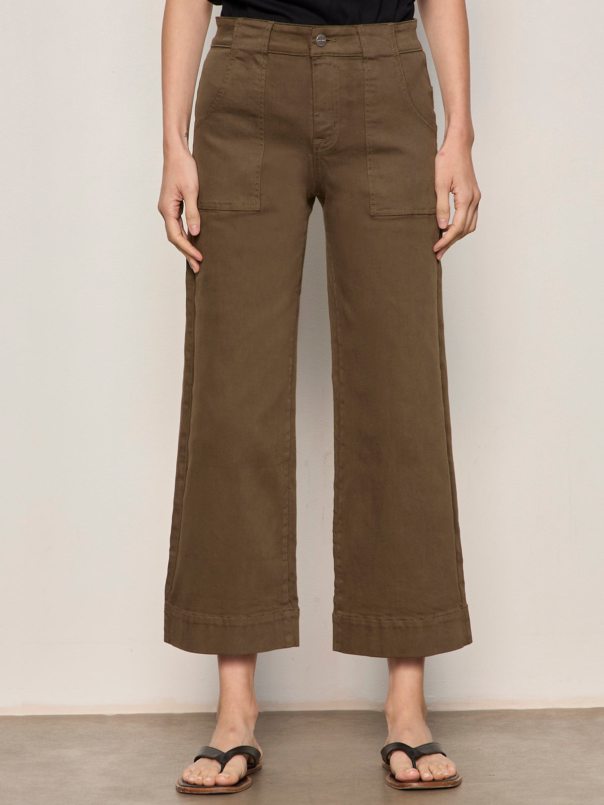 INSIDER CROP FORAGE GREEN | Sanctuary Clothing