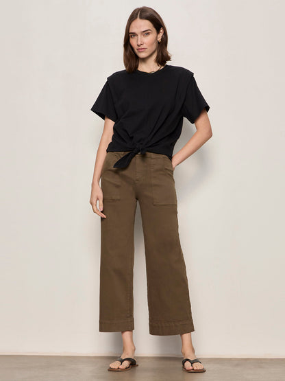 INSIDER CROP FORAGE GREEN | Sanctuary Clothing
