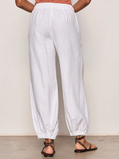 MELODY MICRO LINEN BALLOON WHITE | Sanctuary Clothing