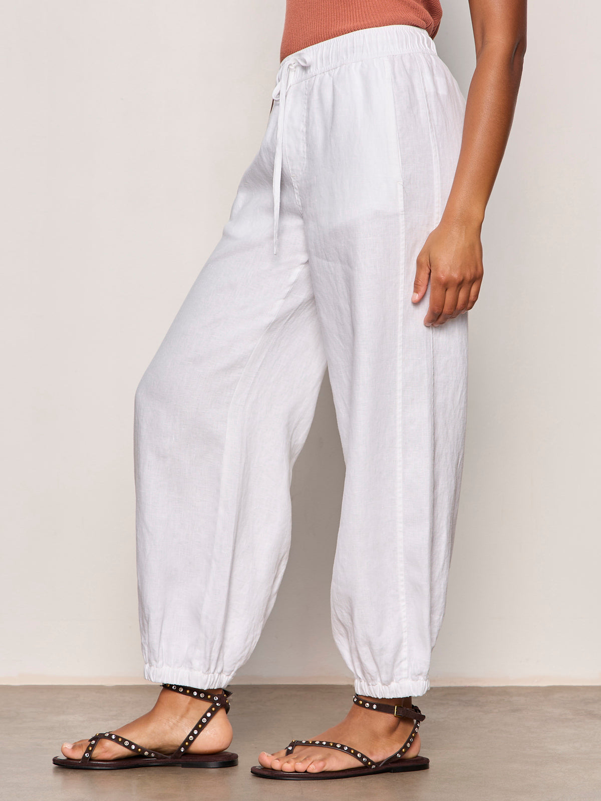 MELODY MICRO LINEN BALLOON WHITE | Sanctuary Clothing