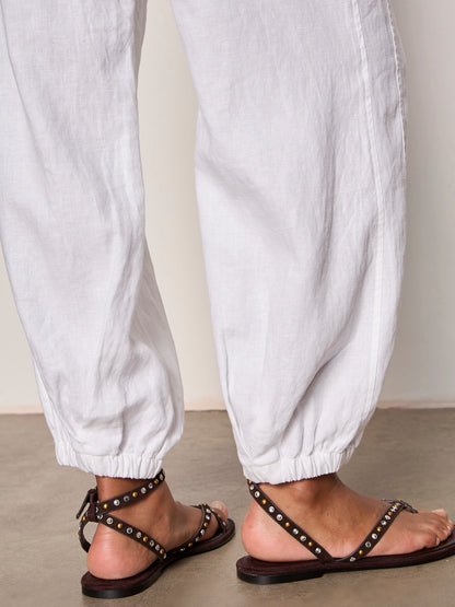 MELODY MICRO LINEN BALLOON WHITE | Sanctuary Clothing
