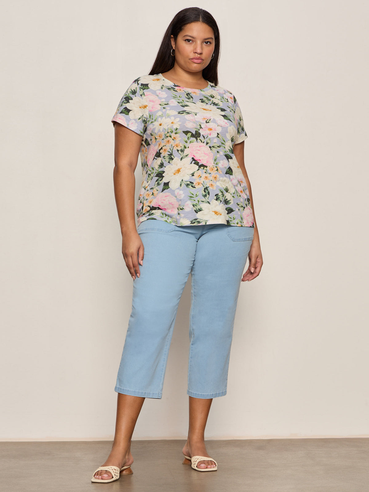 Retreat Crop Jean Skyline Extended Sizing | Sanctuary Clothing