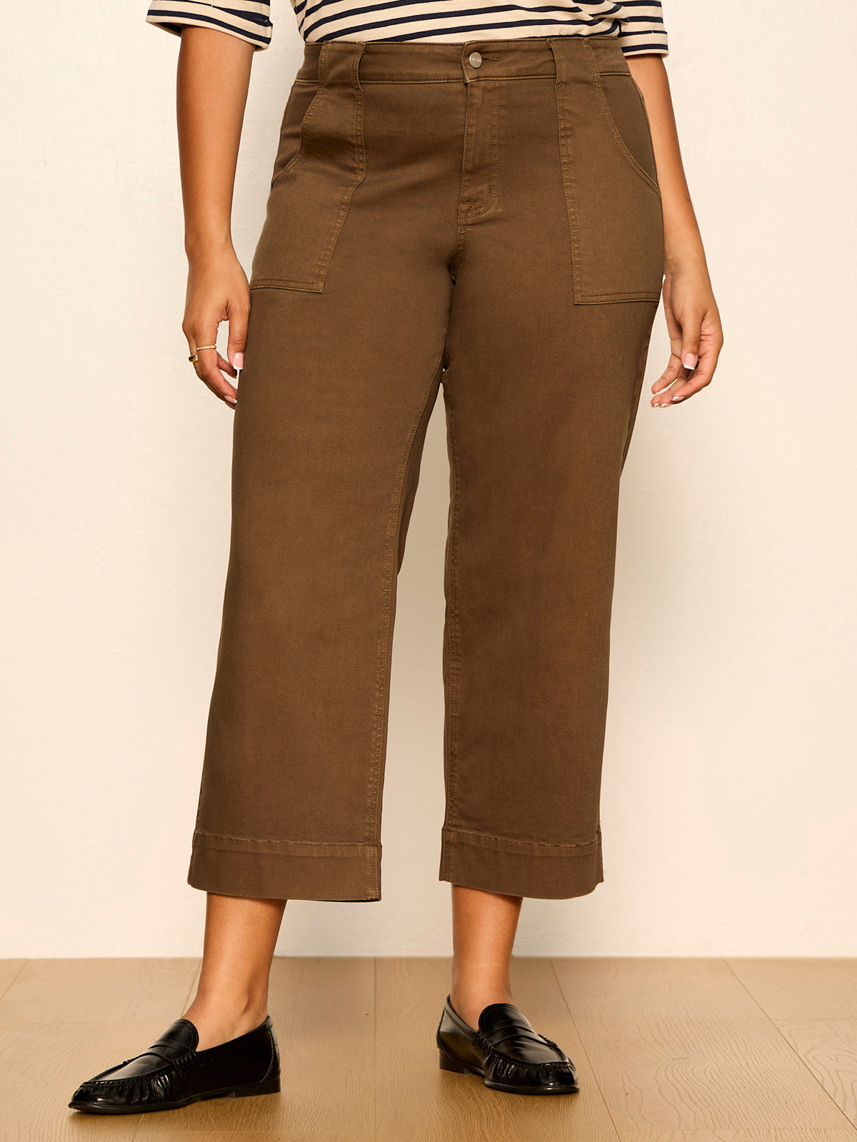 INSIDER CROP FORAGE GREEN | Sanctuary Clothing