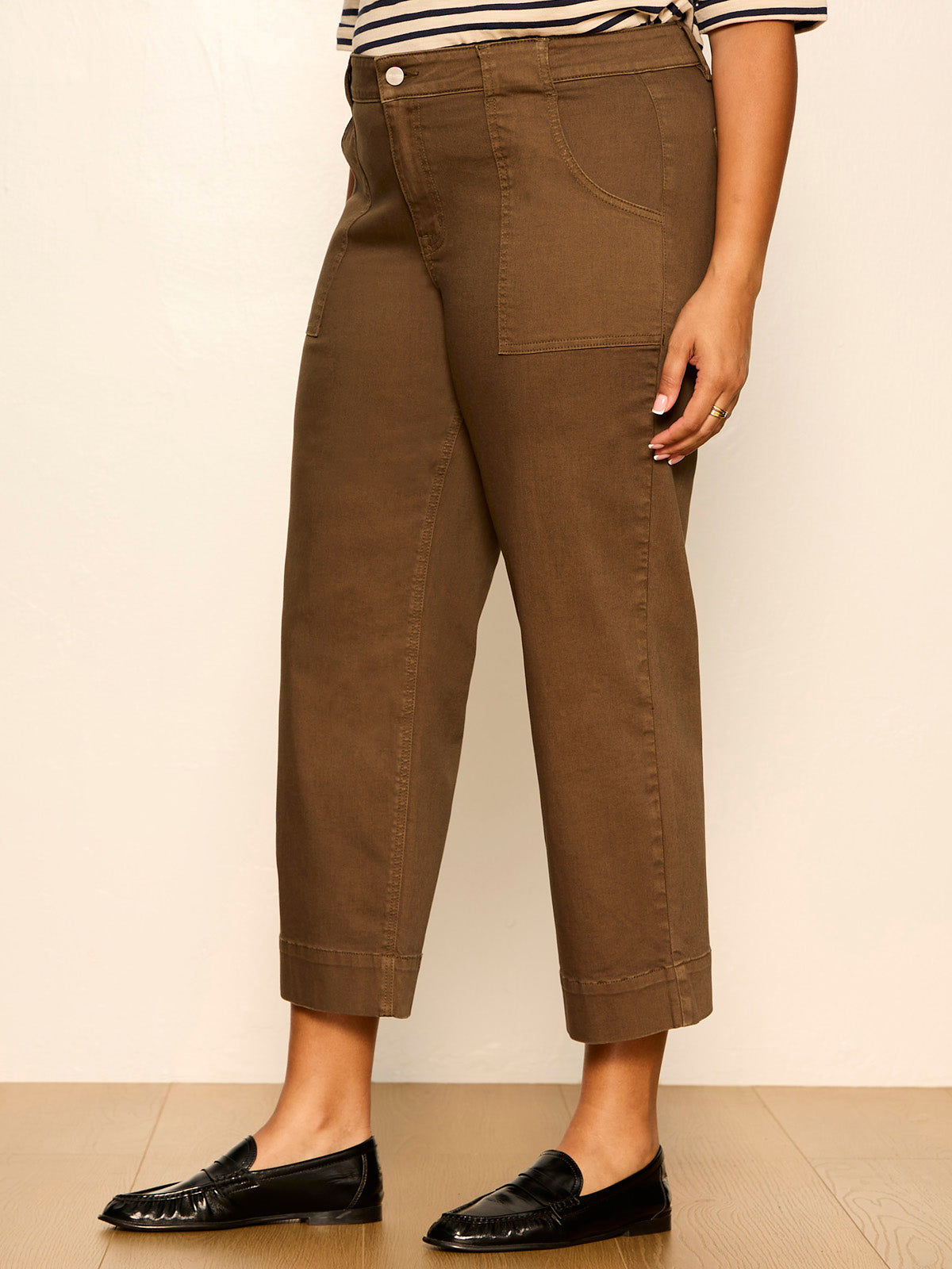 INSIDER CROP FORAGE GREEN | Sanctuary Clothing