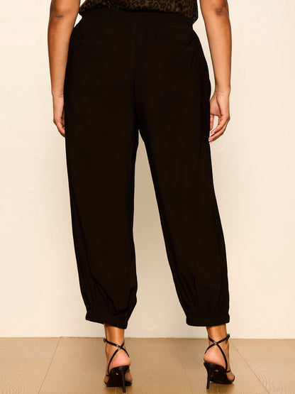Micro Balloon Pant Black Extended Sizing | Sanctuary Clothing