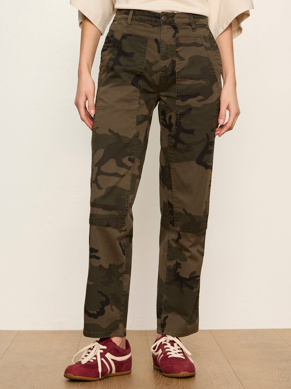 Riot Pant Hiker Camo Petite Sizing | Sanctuary Clothing