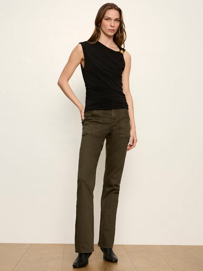 Insider Bootcut Pant Kalamata Petite Sizing | Sanctuary Clothing