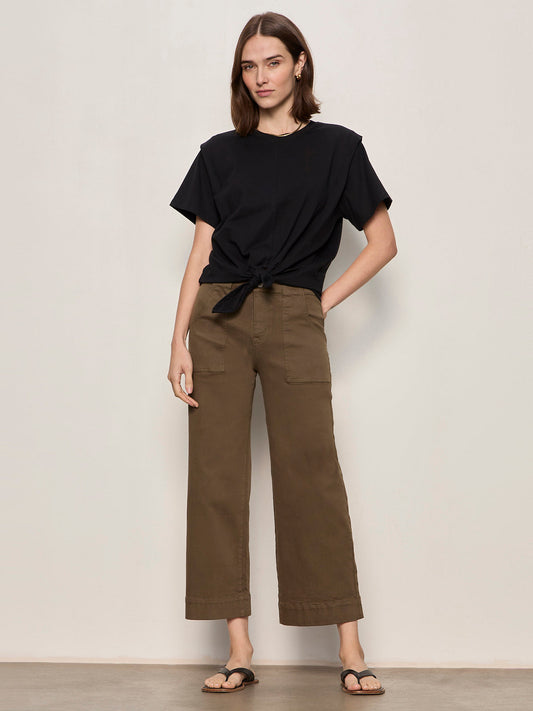 INSIDER CROP FORAGE GREEN | Sanctuary Clothing