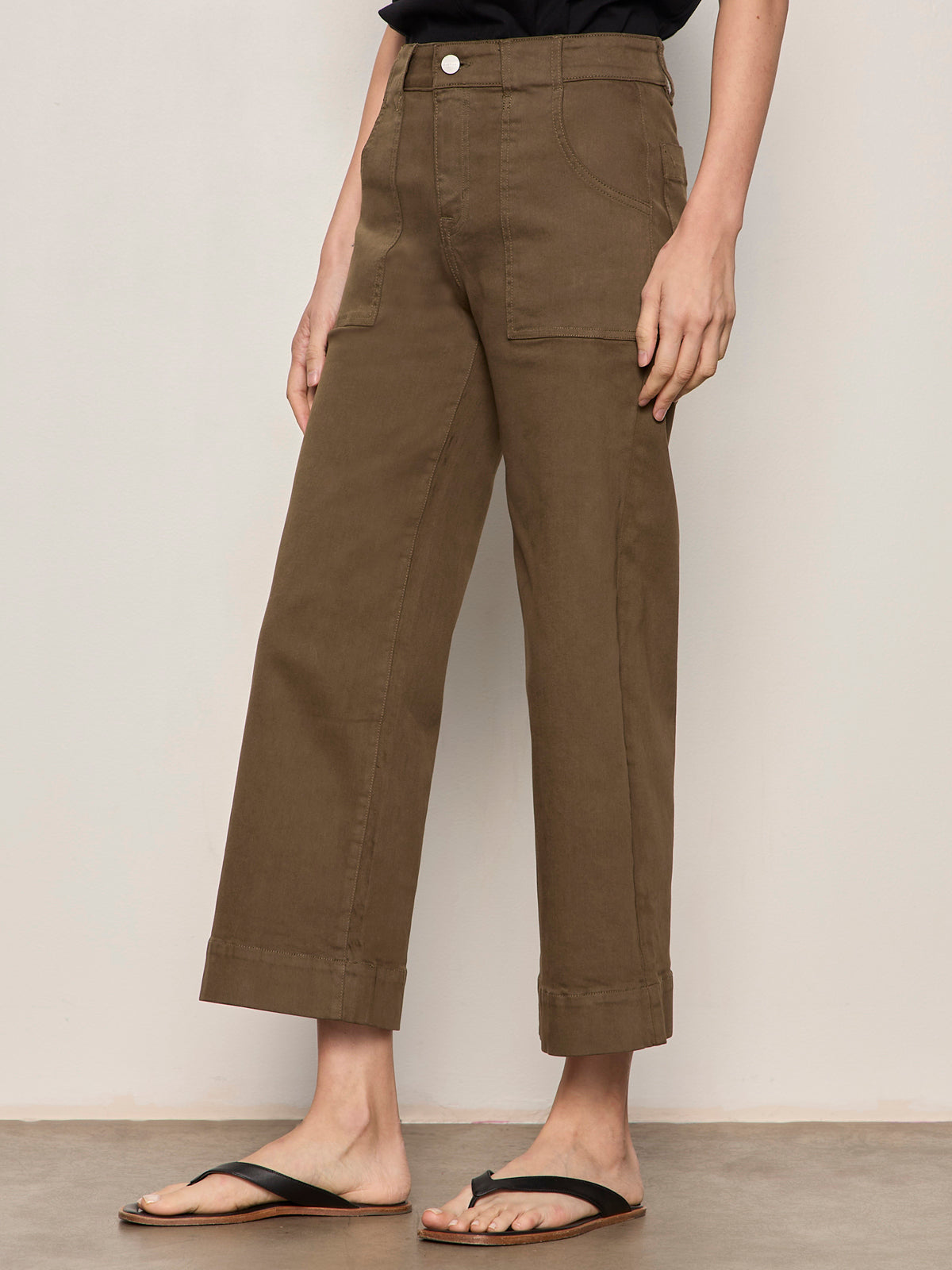 INSIDER CROP FORAGE GREEN | Sanctuary Clothing