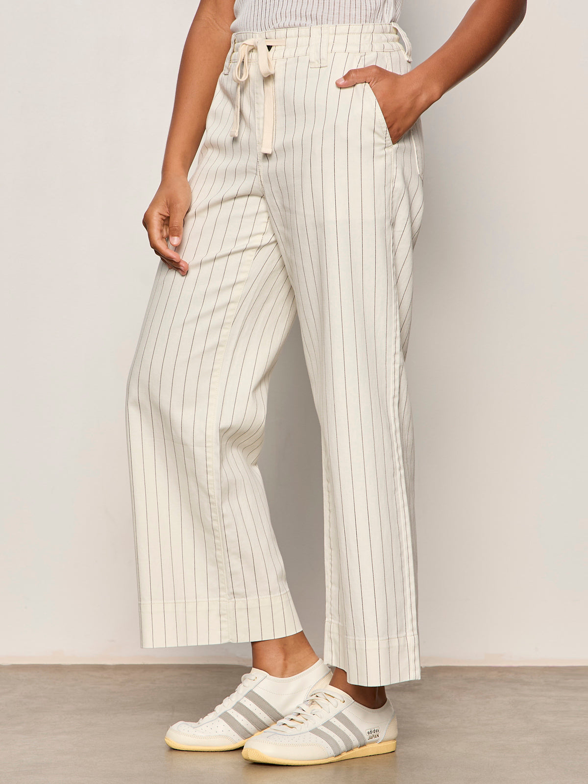 LILY CROPPED PANT SETTING SUN STRIPE | Sanctuary Clothing