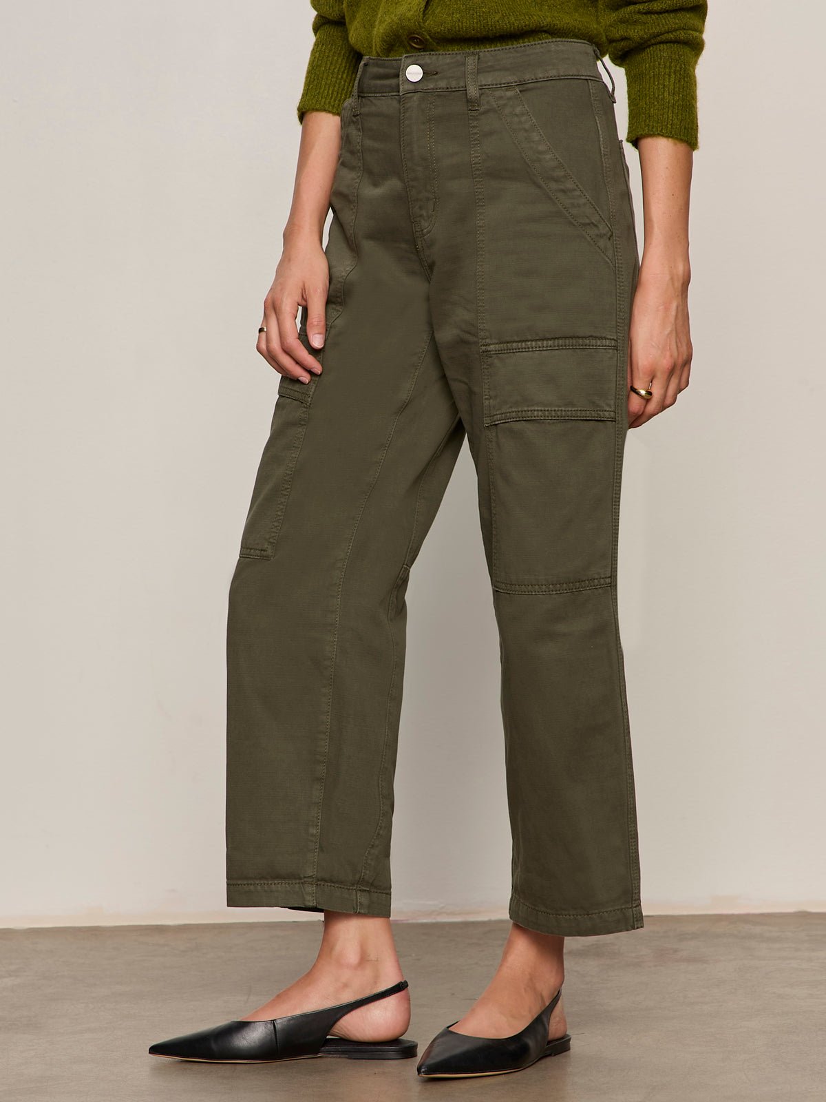 Boyfriend Utility Pant Kalamata Petite Sizing | Sanctuary Clothing