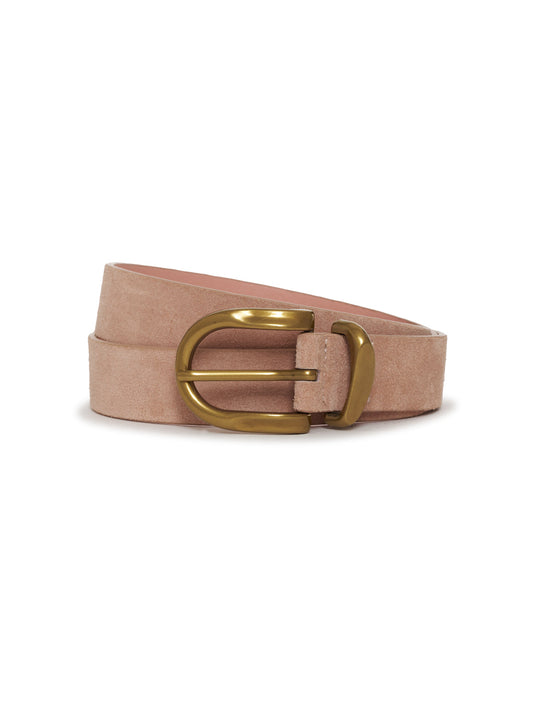 All Day Suede Belt DESERT PINK | Sanctuary Clothing