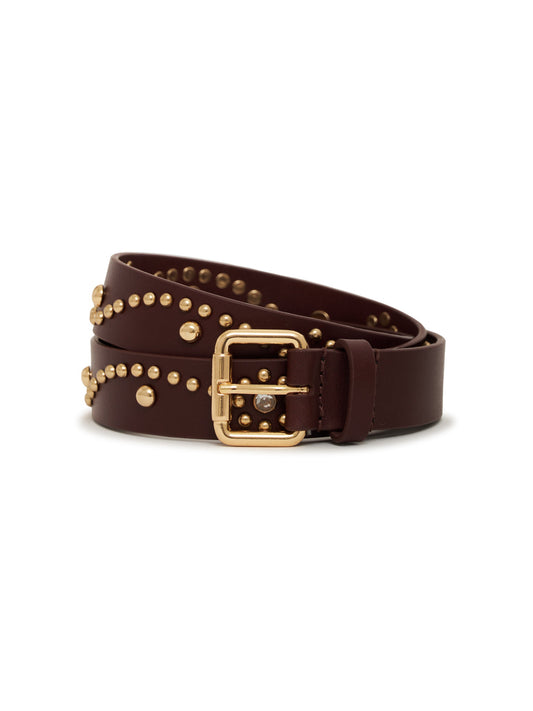 Crystal Studded Belt WHISKEY | Sanctuary Clothing