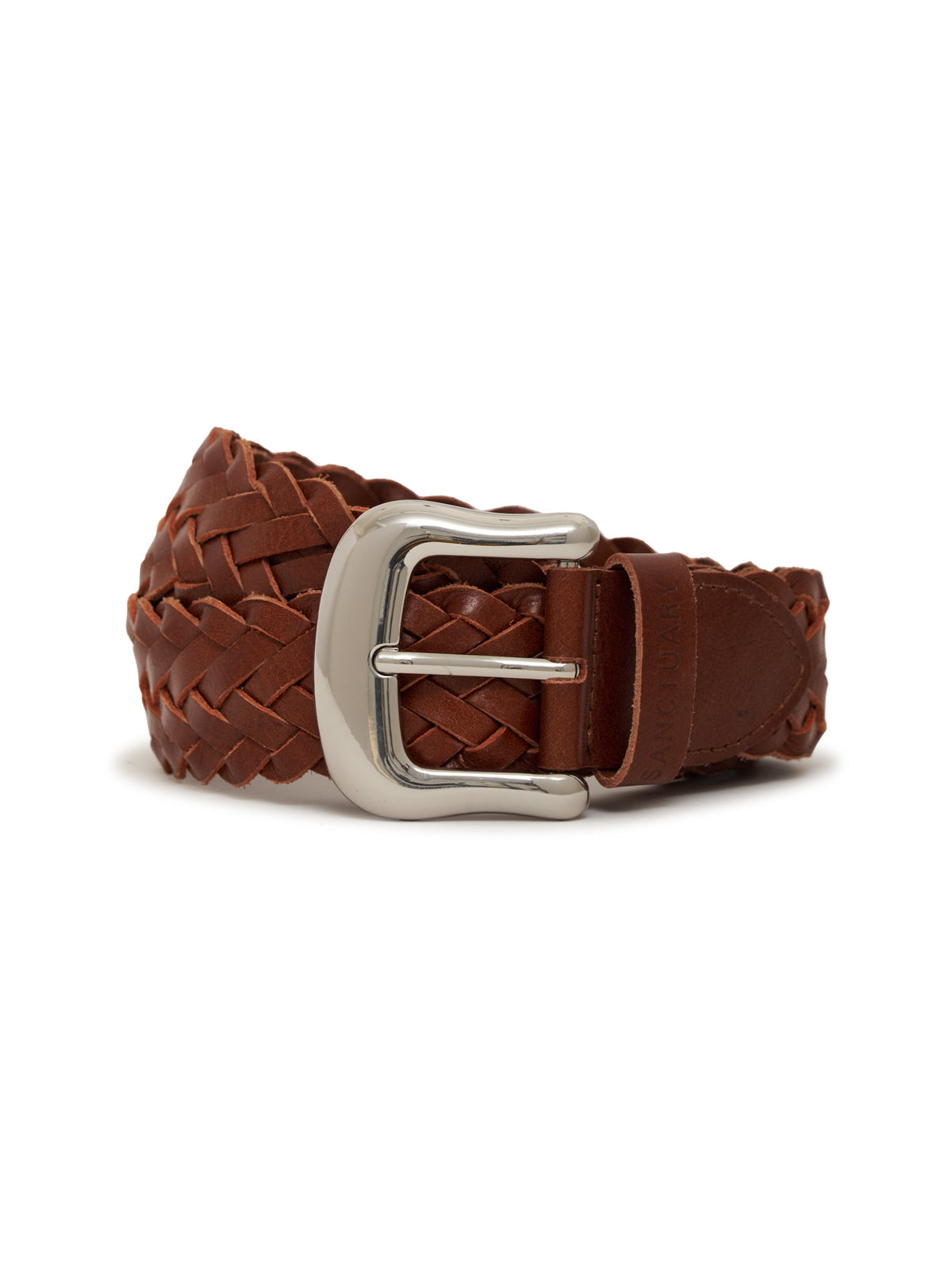 Braided Rowan Belt Black Coffee | Sanctuary Clothing