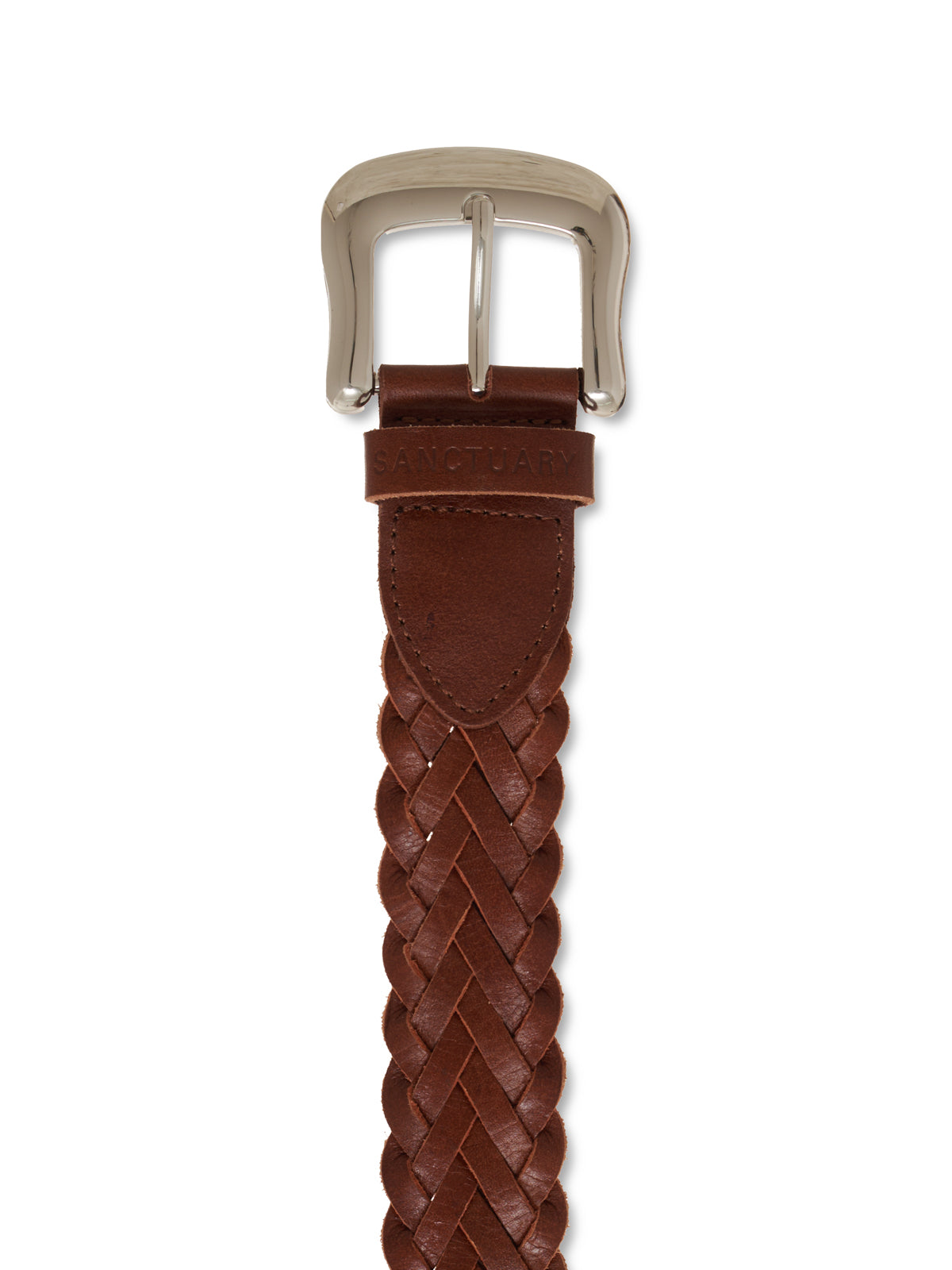 Braided Rowan Belt Black Coffee | Sanctuary Clothing