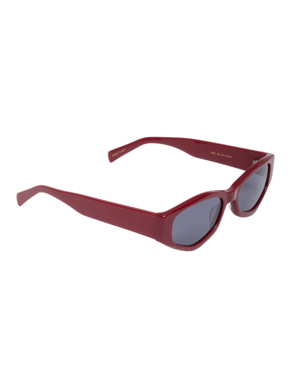 Kate Sunglasses Crimson/Grey Lens | Sanctuary Clothing