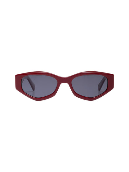 Kate Sunglasses Crimson/Grey Lens | Sanctuary Clothing