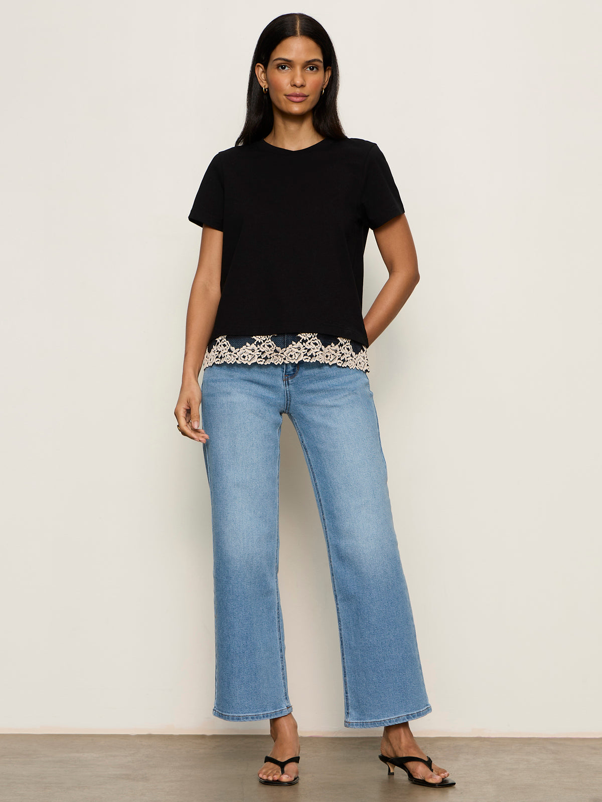 CAMI REMIX TEE BLACK | Sanctuary Clothing