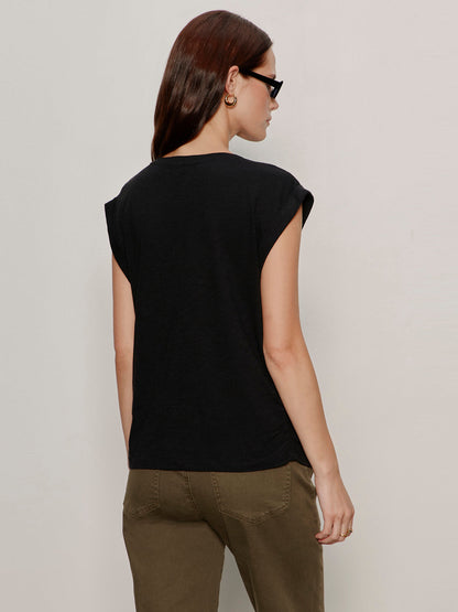 Knotted Muscle Tee Black | Sanctuary Clothing