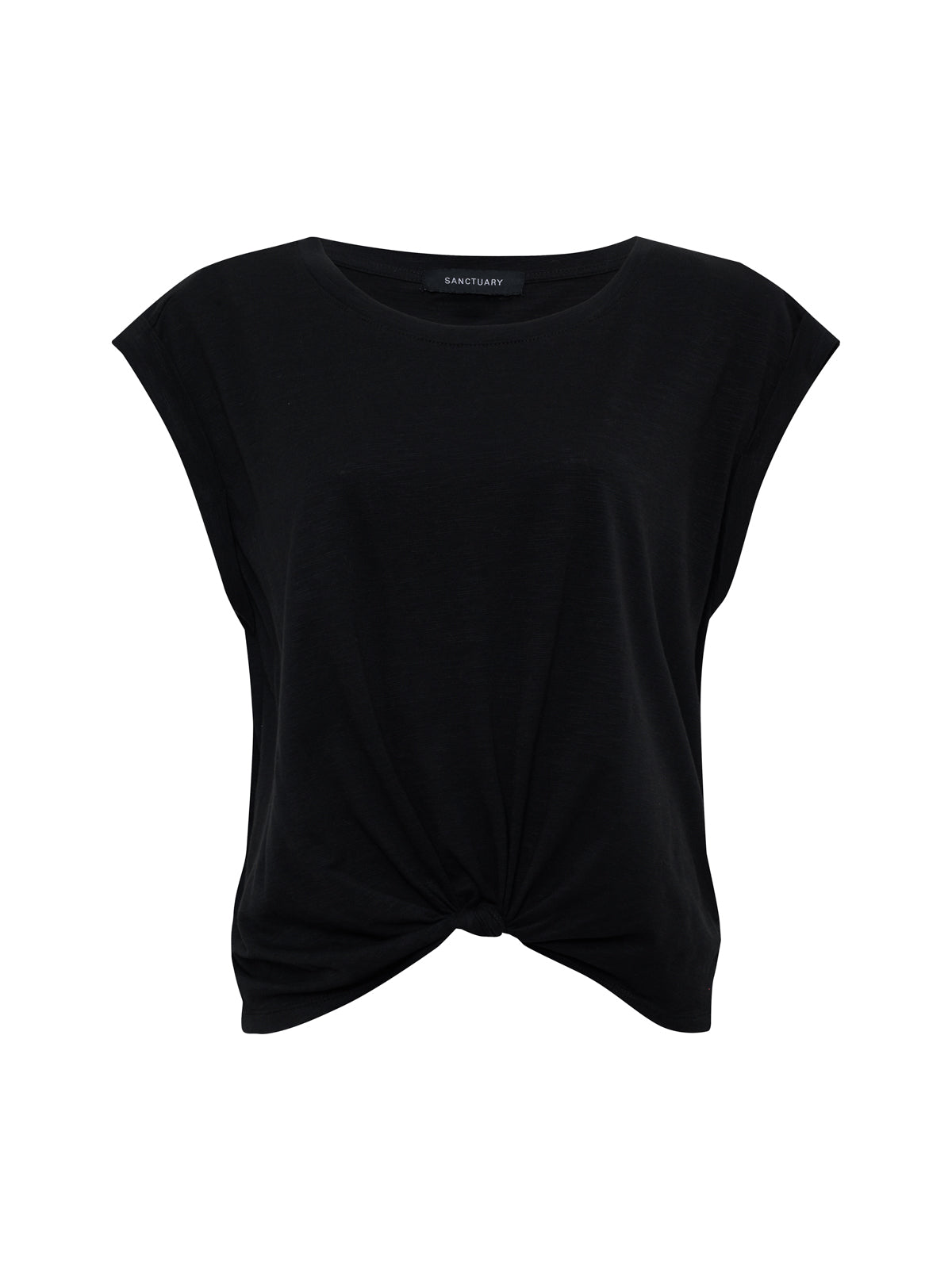 Knotted Muscle Tee Black | Sanctuary Clothing